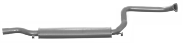 Center muffler (44.35.06), Lancia Delta + Prisma 1.9 TD 59kW 1985–1989